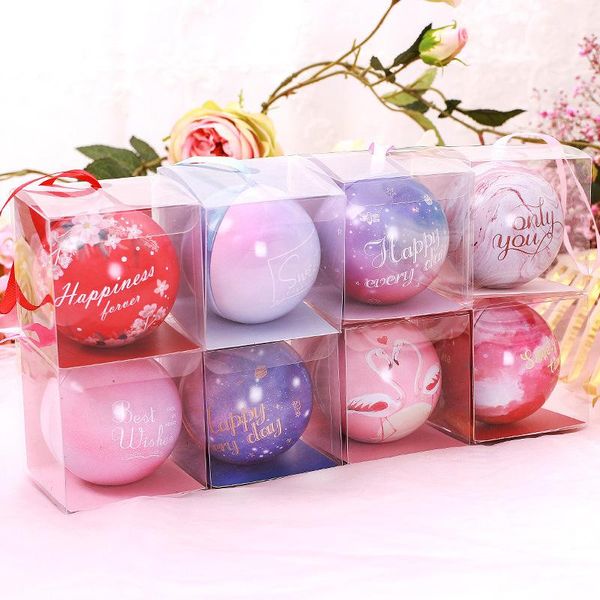 

wedding candy box spherical circular bridal wedding party favors tinplate and joyful box small flower gift boxes small pvc