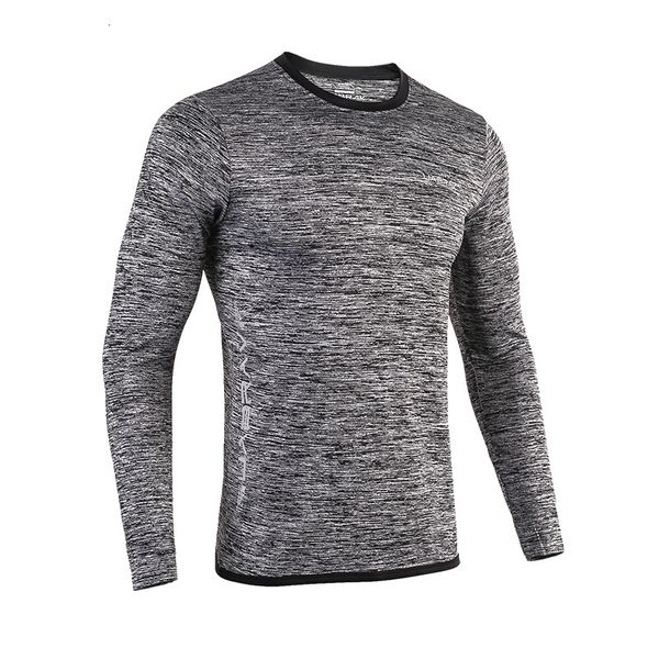 

new autumn running shirts for men long sleeve casual skinny t-shirts gym breathable quick dry fitness sportswear tees s-2xl, Black;brown