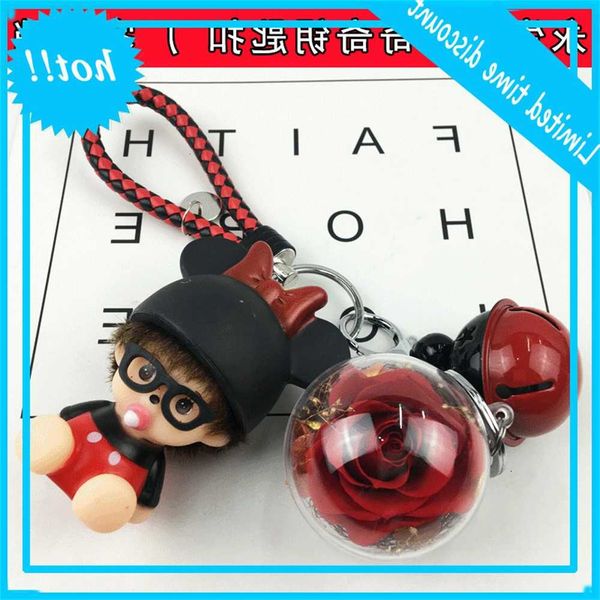 

eternal keychain finished rose non soap flower 520 creative gift for girlfriend