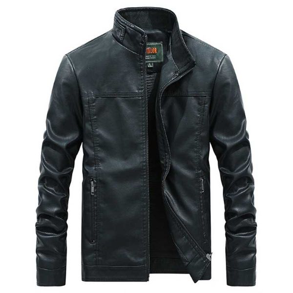 

autumn plus size men casual jaqueta clothes jaqueta masculino casaco mantel abrigos casaca kaban motocicleta kurtka motocyklowa, Black