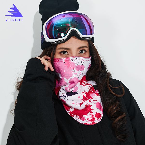 

snowboard vector winter warm ski motorcycle outdoor sport full face cartoon triangular scarf windproof skiing mask