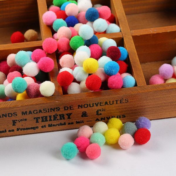 

новый рождественский орнамент шарики pompom шарика для diy смешанного цвета плюшевые шарики 10мм 15мм 20мм 25мм 30мм 45мм детские игрушки ша