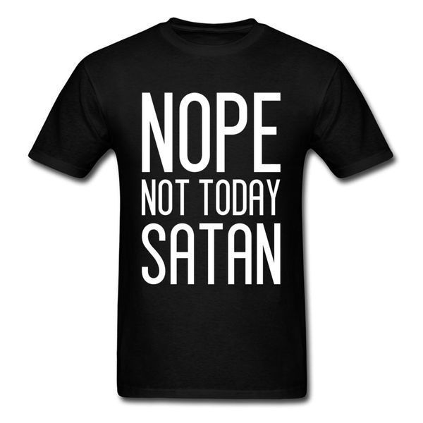 

nope not today satan t shirt funny saying t shirt men tshirt tees hip hop team black sport hooded sweatshirt hoodie