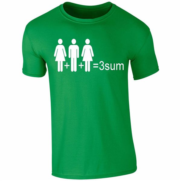 

3sum threesome смешной tee футболка топ tumblr подарка новизны xmas секретный санта gym tee shirt спорта толстовка с капюшоном толстовка