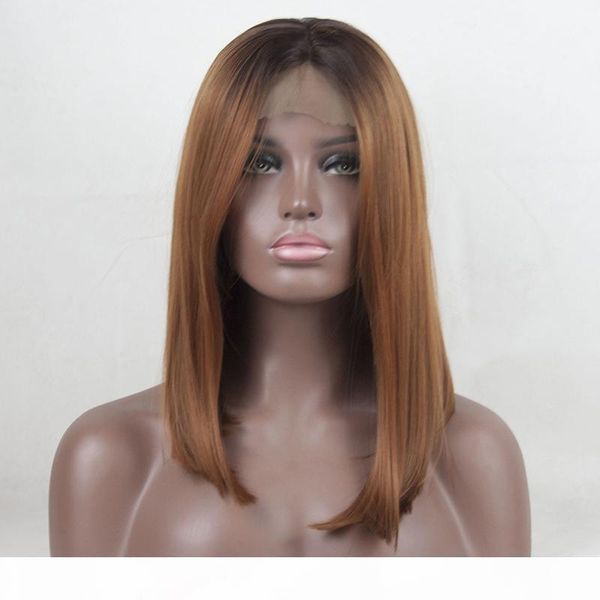 

прямые синтетический 134lace волос спереди и ребенка парики волос brown ombre парик цвета выбор косплей парик бесплатная доставка, Black
