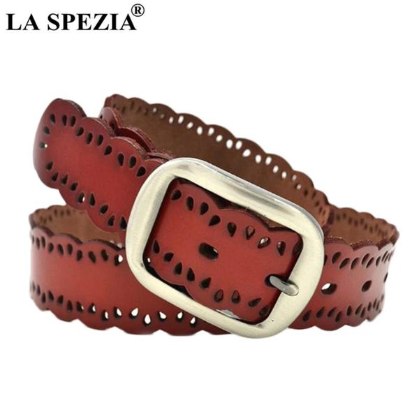 

специя женщины пряжкой кожаный пояс моды красный пояс для jeans натуральной кожи коровьей дизайнер корейский талии 105см, Black;brown