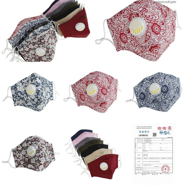 

anti-dust washable mask pm2.5 reusable dhl valve protective cotton face masks c os6v zynj