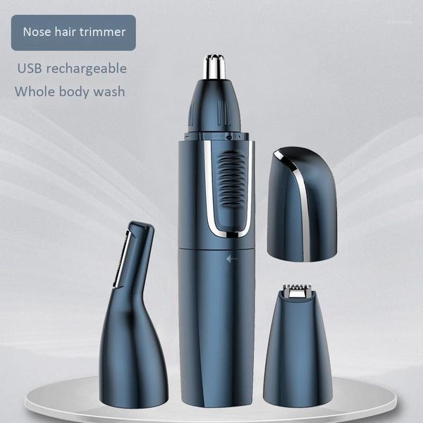 

electric nose & ear trimmers hair trimmer, men's painless trimmer for chin upper lip eyebrow oil head carving shaver1
