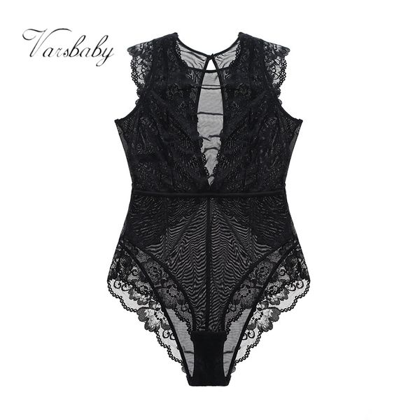 

soft lace mesh gauze translucent lingerie nightgown t200111, Black;red