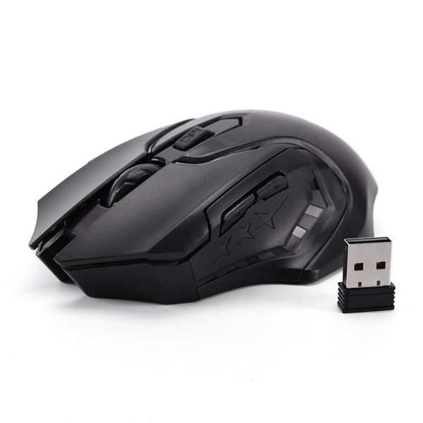 

mice 6 keys usb optical wireless gaming mouse gamer for pc lapcomputer 2.4ghz 3200dpi professional