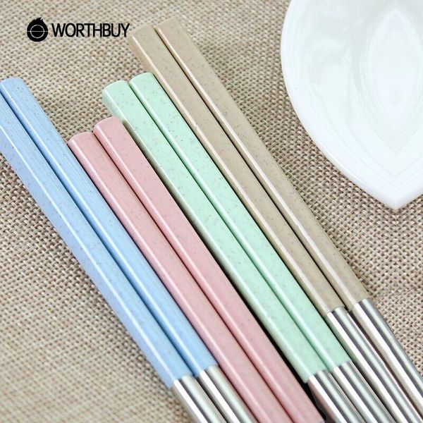 

суши хаш ручка для set worthbuy китайского стро палочки 8 палок пара 304 пшеничных с едой из нержавеющей стали qylfss mywjqq