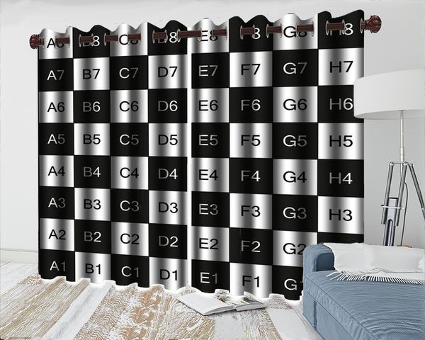 

custom made window 3d curtain 3d mural curtain hd alphanumeric figure living room bedroom and practical blackout curtains