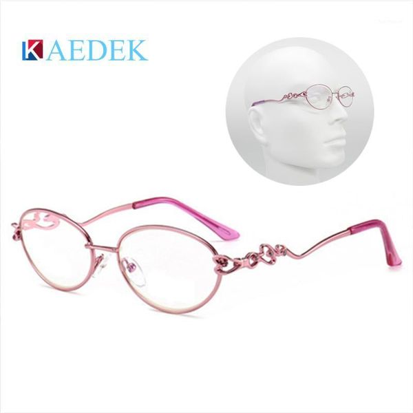 

kaedek women anti-blu-ray computer light reading glasses clear lens 2020presbyopic eyeglasses diopter fashion design+1 1.5 2 31, White;black