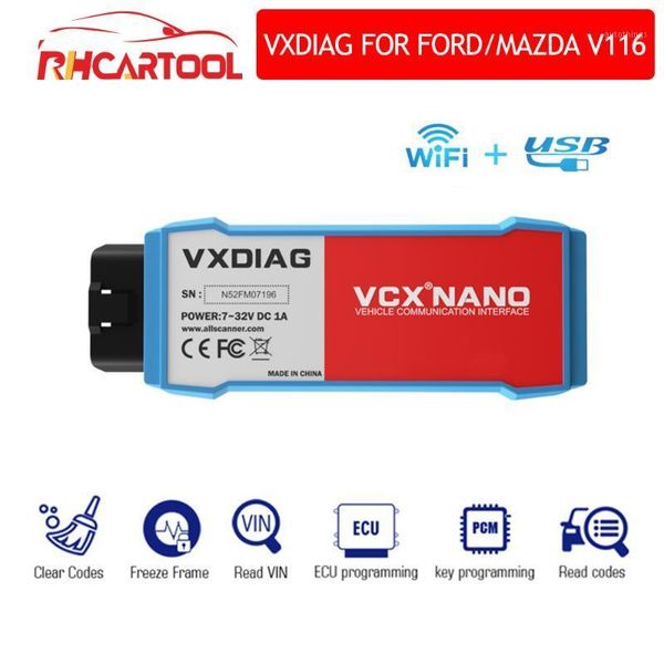 

vxdiag vcx for for obd2 car diagnostic tool 2 in 1 ids v116 wifi automotivo obd2 scanner pcm working still 20181