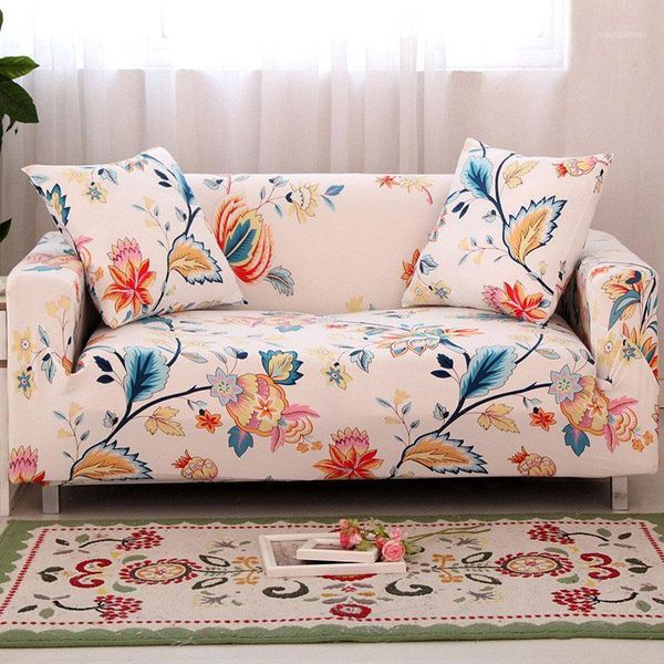 

chair covers flower slipcover sofa cover tightly all-inclusive wrap single/double/three/four-seat elasticity 1pc 471