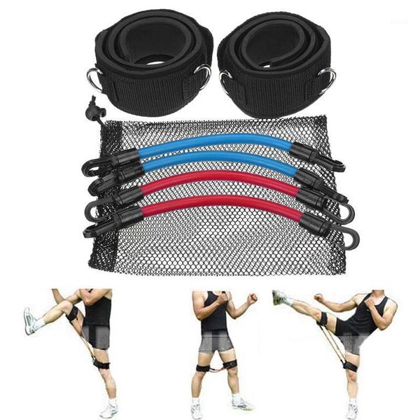 

legs train resistance bands kinetic speed agility training taekwondo trainer elastic fitness bands tube workout for all players1