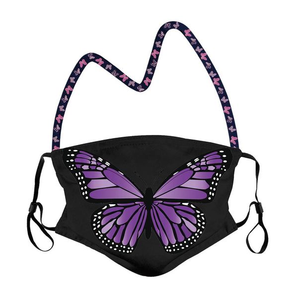 

1pcs colorful butterfly mouth masks washable and reusable face cover warm windproof dustproof mondkapjes wasbaar wmtjok