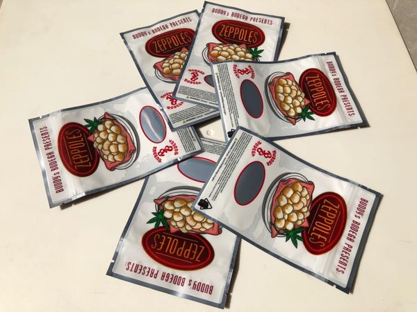 

buddys bodega zeppoles childproof bags sf california 3.5-7g mylar bags wmtbbp powerstore2012
