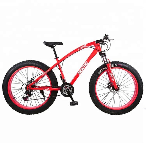 

factory 26 inch wheels fat bike moutain bicycle sports biking wholesaler 7-speed mtb bike