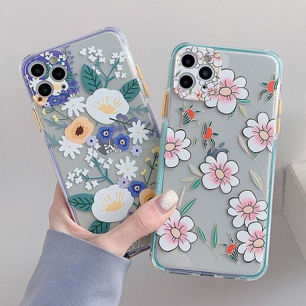 

cute vintage flower leaf phone чехол для iphone 11 11pro max xr xs max x 7 8 plus 11 pro se 2020 yxlpwq cases2010