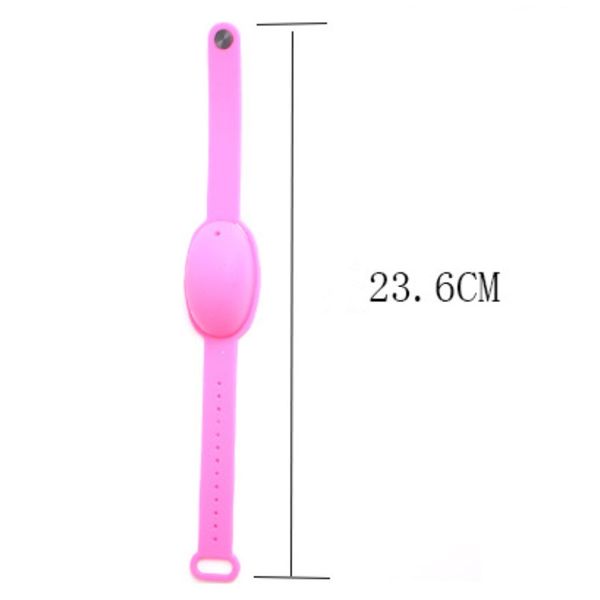 

hand sanitizer silicone wristband wearable liquid soap dispenser bracelet fashion children squeezy wash bracelets new arrival 2 15ty g2