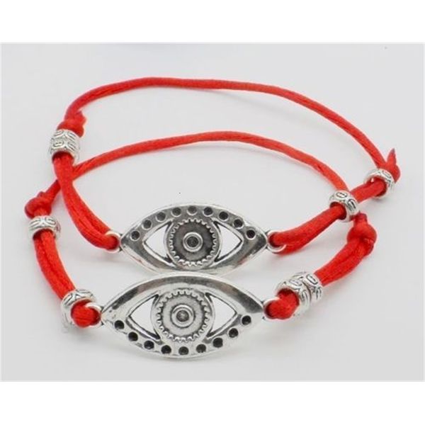 

factoryk6r9eye string evil hamsa 50pcs lucky red cord adjustable bracelet new