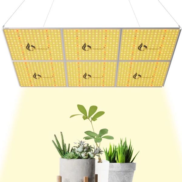 

led plant growth light 872pcs led chip full spectrum growth light 3500k+660nm+ir 760nm 600w hydroponic indoor plant tent light ar6000