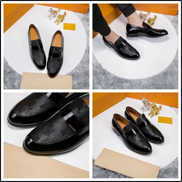 

sapphire blue designer men dress shoes authentic alligator skin hand painted craft luxury gentleman leather shoes, Black