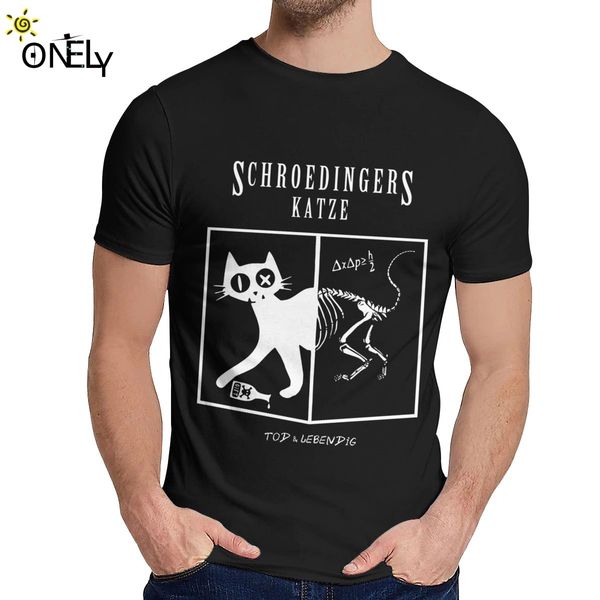

schrodingers cat theory t-shirt crewneck picture custom for men natural classic s-6xl t shirt sport hooded sweatshirt hoodie