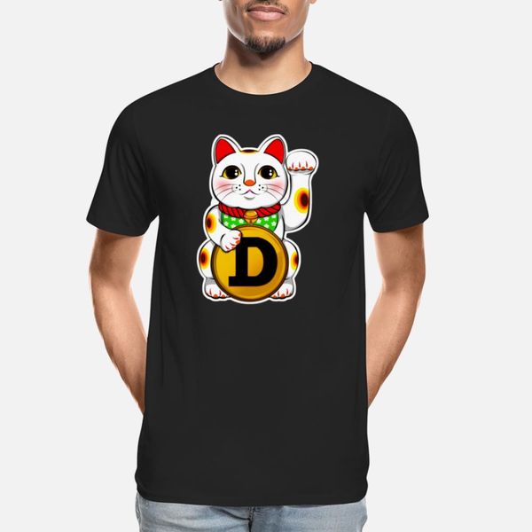 

dogecoin lucky cat maneki neko dogecoin t-shirt designers graphic t shirt crewneck digital printing slim fit tracksuit hoodie sweatshirt
