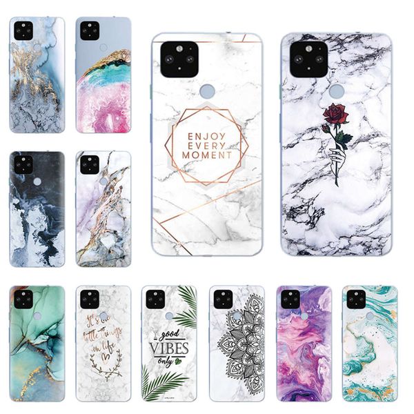 

case google pixel silicon soft tpu transpent coque capa for goole piexl 5 marble cases funda cover etui