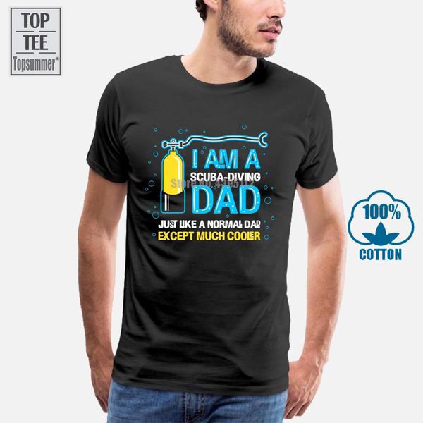 

i'm a scuba dive dad t shirt cotton custom short sleeve t shirt men family 3xl t shirts sport hooded sweatshirt hoodie
