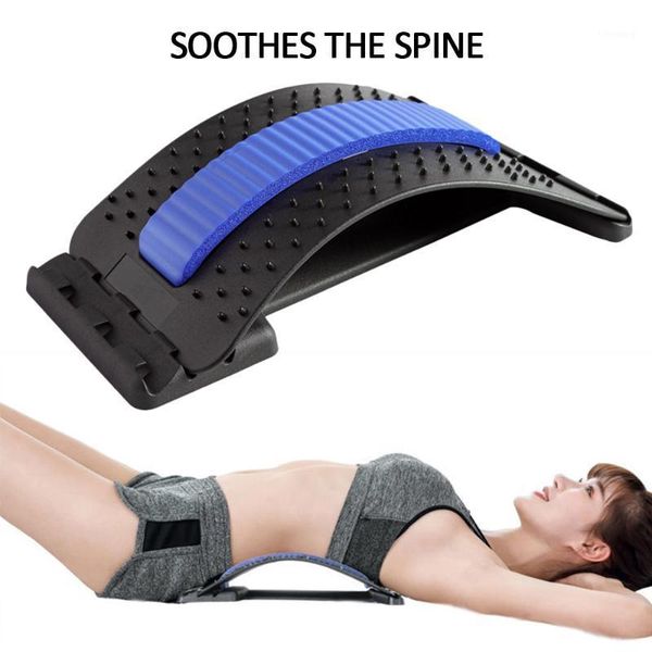 

magnetic back massage muscle stretcher posture corrector stretch lumbar support relaxation relieve spine corrector acupuncture1