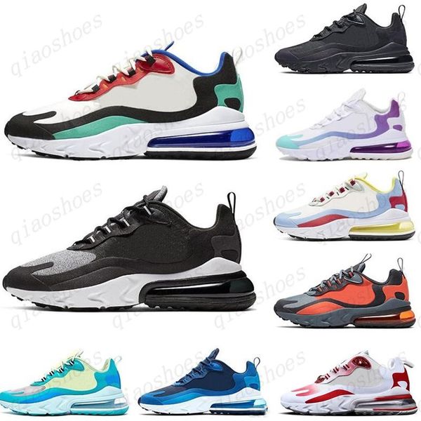 

react men running shoes for women bauhaus metalic gold optical triple black white breathable women sports sneakers 36-45