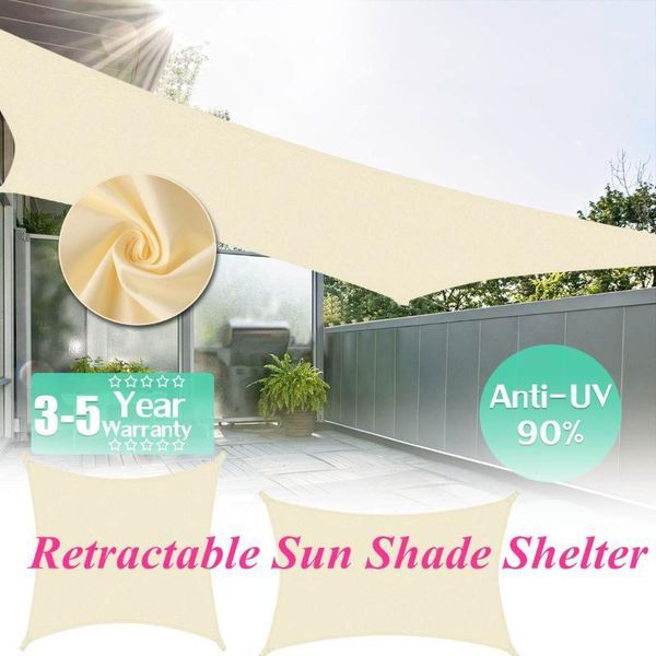 

right triangle, square, rectangular, light beige rectangular square, home garden, outdoor waterproof sunshade canvas1