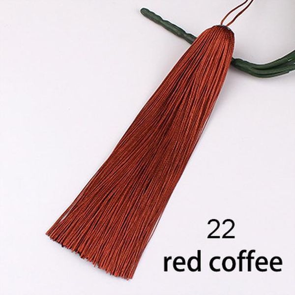 

2pcs pack 17cm silk tassel fringe brush curtains diy crafts gift tassel finding pendants jewelry making sew curtain accessories h jllotg