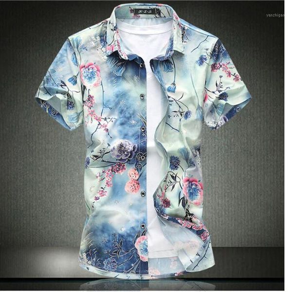 

moda veloce mens short sleeve hawaiian shirts beach shirts for men short sleeved regular fit1, White;black