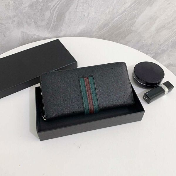 

men's designer's wallets card holders cowhide change bags fashion clutch bags handbags business zipper pockets pd20101404, Red;black