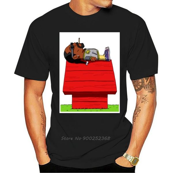 

snoop dog snoopie funny cartoon s wholesale custom environtal printed harajuku streetwear hoodie designers t shirts sweatshirt