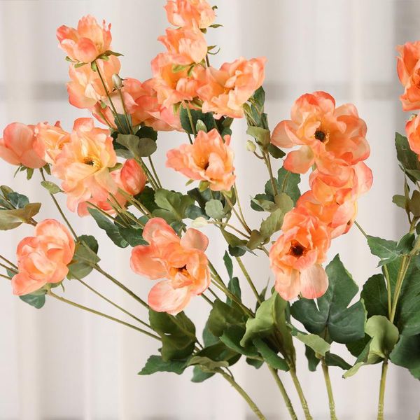 

flower with wedding collocation imitation flowers anemone wedding decoration lu yin hua simple european style vanilla pattern ro