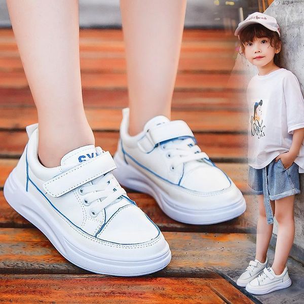 

athletic & outdoor children's white shoes 2021 autumn and winter boys girls sports casual1, Black