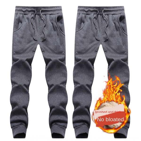 

кашемир спортивных мужской осень спортивного случайные зимние свободно случайные брюки для жирных и эластичных трусов и кашемир утолщения ty, Blue