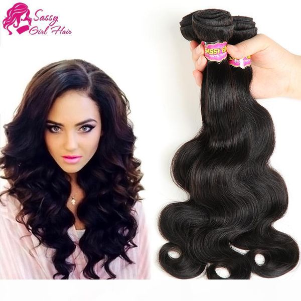 

indian hair extension straight human hair weave 4 bundles virgin indian 8-28 inch weave indian no-remy hair extensions weft sassy girl, Black