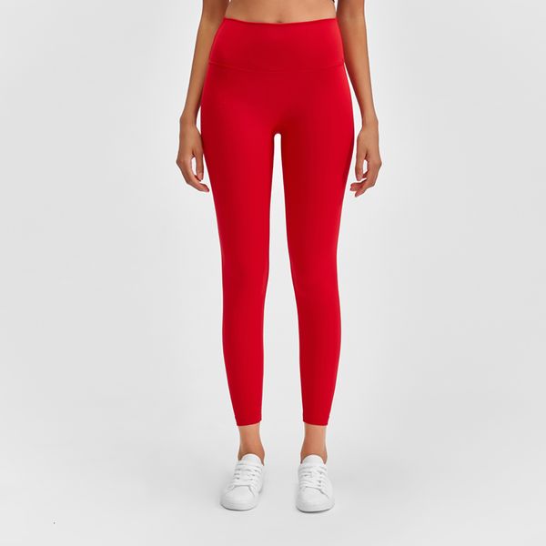 

2021 new color rhythm no front seam high waist yoga pants brushed material women booty gym leggings sojq, Black