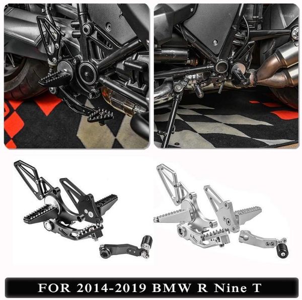 

pedals motorcycle cnc rearset rear sets foot pegs pedal footrest for r nine t r9t ninet parts 2014 2021 20211