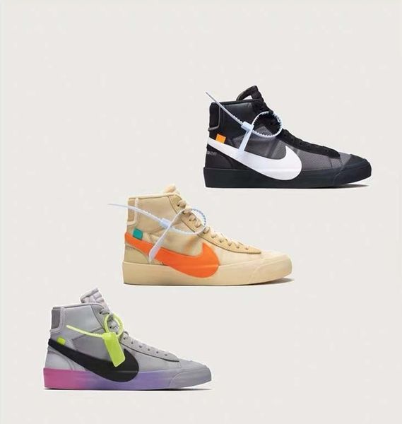 

десять boots off белого х nike air max blazer mid студия queen all hallows eve grim reepers spooky пакеты косой тапок обувь