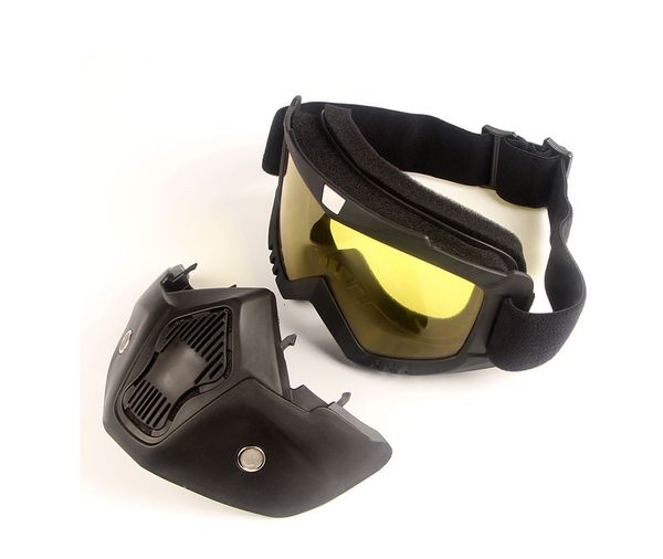 

cycling swat ski cycling mask tactical magic headscarf half face outdoor bicycle ski sport head neck face mask headwear cs mask, Black