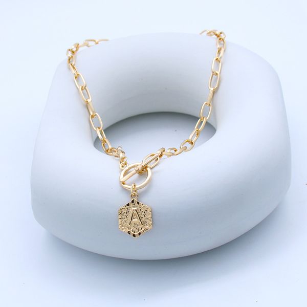 

alloy 26 letters necklace, adjustable personality necklace new, Silver