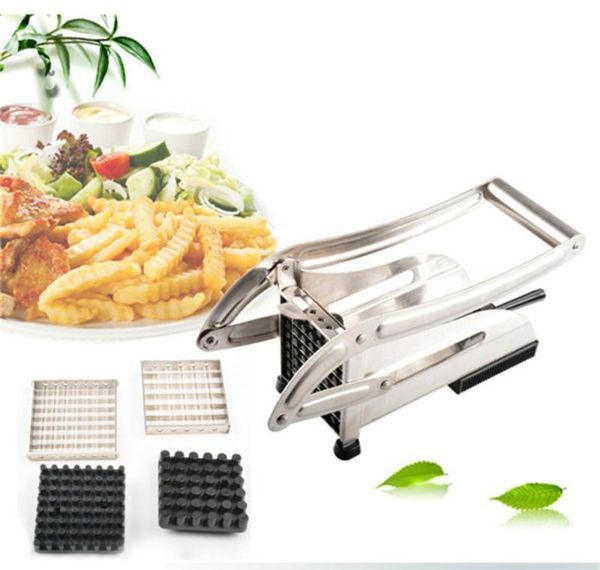 

kitchen tools french fries potato chips strip cutting maker stainless steel slicer chopp jllels yummy_shop