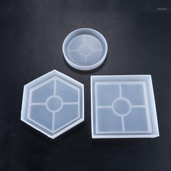 

square round epoxy mould diy epoxy polygon mould decoration jewelry1